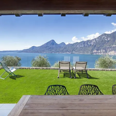Apartment Divina - Icona Con Piscina E Vista Castelletto Di Brenzone
